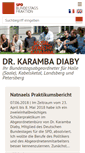 Mobile Screenshot of karamba-diaby.de